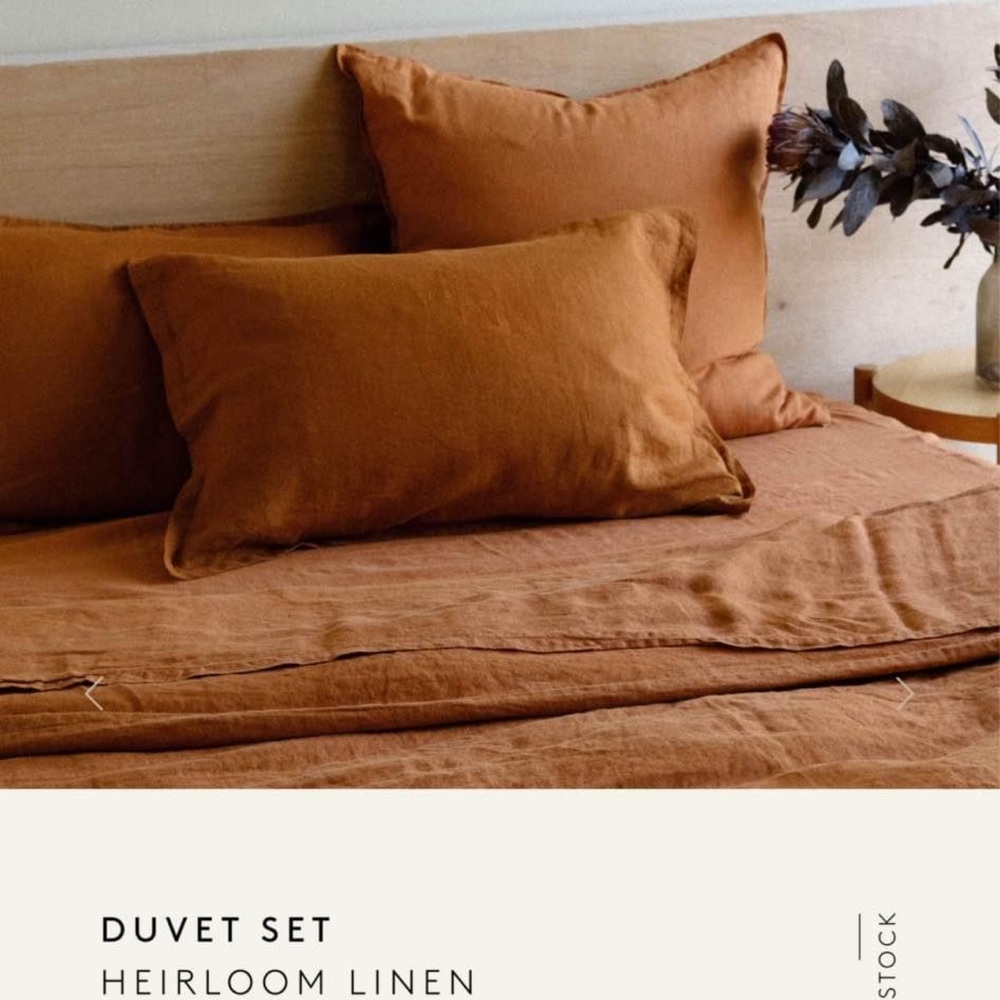 100% European Linen - Full/Queen